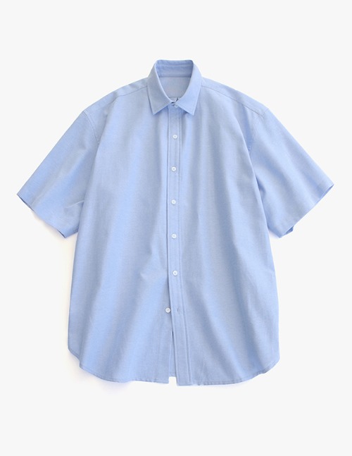 Cityboy Bigover Oxford Half Shirts_Sky Blue