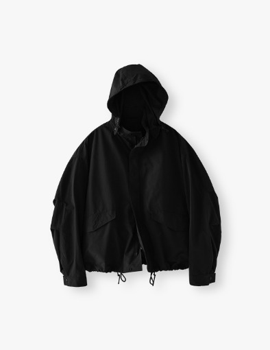 Packable Artic Hood Jacket_Black